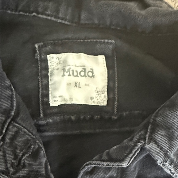 Mudd Black Distressed Kids Jacket - Picture 2 of 5